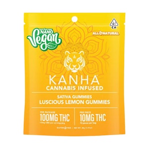 KANHA - VEGAN NANO - LUSCIOUS LEMON 100MG - KANHA