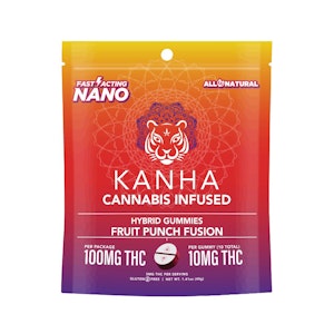 KANHA - NANO - HYBRID FRUIT PUNCH FUSION 100MG - KANHA