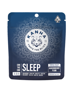 KANHA - Kanha NANO - 3:2:1 CBN:THC:CBD Gummies - Sleep Marionberry Plum