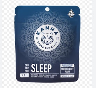 KANHA - [Kanha] |FX| CBN Gummies - 3:2:1 - 'Sleep' Marionberry Plum (I)