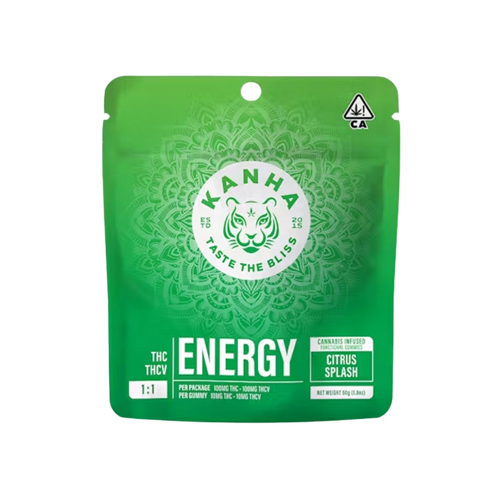Kanha - Energy Citrus Splash 1:1 THCV:THC