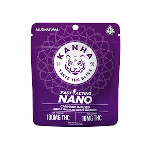 KANHA - NANO INDICA - GALACTIC GRAPE 100MG - KANHA