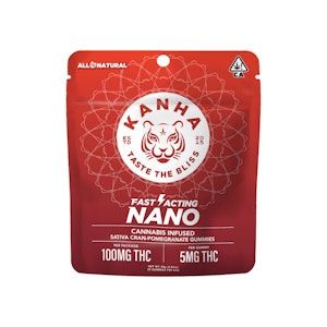 KANHA - NANO SATIVA - CRAN-POMEGRANATE 100MG - KANHA