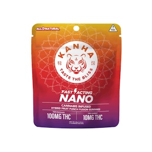 KANHA - NANO HYBRID - FRUIT PUNCH FUSION 100MG - KANHA