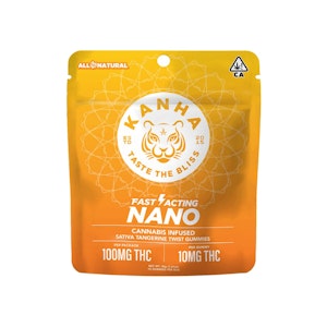 KANHA - NANO SATIVA - TANGERINE TWIST 100MG - KANHA