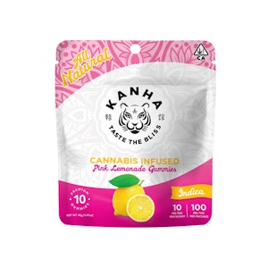 KANHA - INDICA - PINK LEMONADE 100MG - KANHA