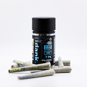 DANK - Dank - Alien Kush - 7pk .5g - Pre roll