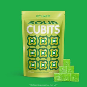 Sour Cubits | Key Limiest Gummies | 20pk/100mg