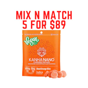 KANHA - KH Blood Orange Bliss (Vegan Nano) Gummy 10-pack (I)