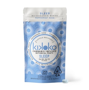 KIKOKO - Kikoko | Little Helpers | Sleep | Peppermint Rose | CBN 2:3 | Botanical Mints 