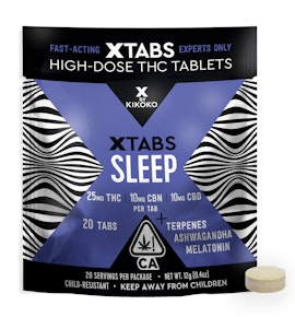 Kikoko | Xtabs | Sleep | CBN & CBD | 20 Tablets