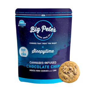 BIG PETE'S TREATS - Chocolate Chip (Sleepytime) (I) | 10:5 THC:CBN 10pk Cookies | Big Pete's Treats