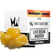 Raspberry Parfait (S) | 1g Live Resin Badder | West Coast Cure