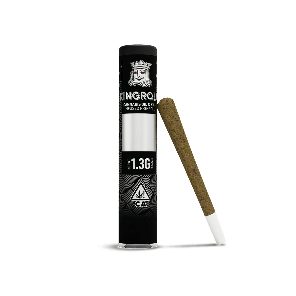 Kingroll - KINGROLL | WHITE RHINO X CANNALOPE KUSH - 4PK INFUSED | PREROLL | 3G Main Image