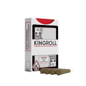 KINGROLL - White Widow x Strawberry Fields Infused Prerolls 4pk 3g