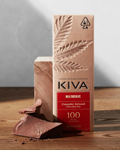 KIVA - KIVA - Edible - Milk Chocolate Bar - 100MG