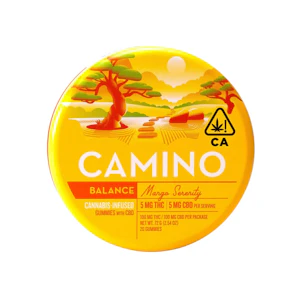 Kiva Confections - CAMINO - 1:1 CBD MANGO SERENITY 100MG - KIVA CONFECTIONS