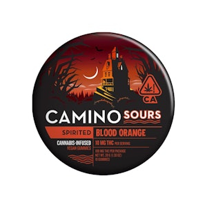 Kiva Confections - CAMINO - BLOOD ORANGE SOURS 100MG - KIVA CONFECTIONS