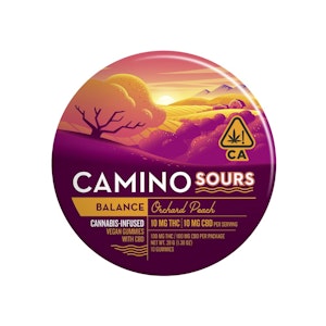 Kiva Confections - CAMINO - ORCHARD PEACH SOURS 1:1 - KIVA CONFECTIONS