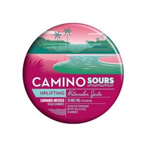 Kiva Confections - CAMINO SOURS - WATERMELON SPRITZ 100MG - KIVA CONFECTIONS