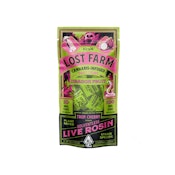 LOST FARM ROSIN CHEWS - DRAGON FRUIT 100MG (TROP CHERRY) - KIVA CONFECTIONS