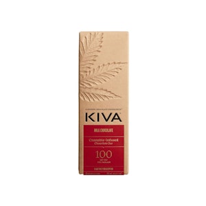 Kiva Confections - KIVA - MILK CHOCOLATE 100MG - KIVA CONFECTIONS