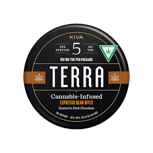 Kiva Confections - TERRA BITES - DARK CHOCOLATE ESPRESSO BEANS - KIVA CONFECTIONS