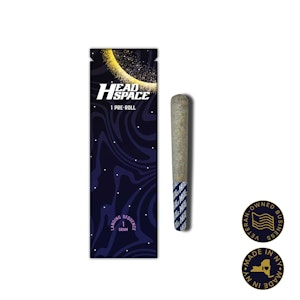 HEAD SPACE (NY) - Head Space - Kiwi Kush x Lemon Cherry Gelato - 1g Preroll