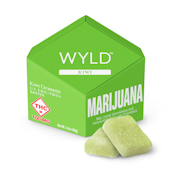 WYLD - KIWI 100MG 1:1 SATIVA GUMMIES