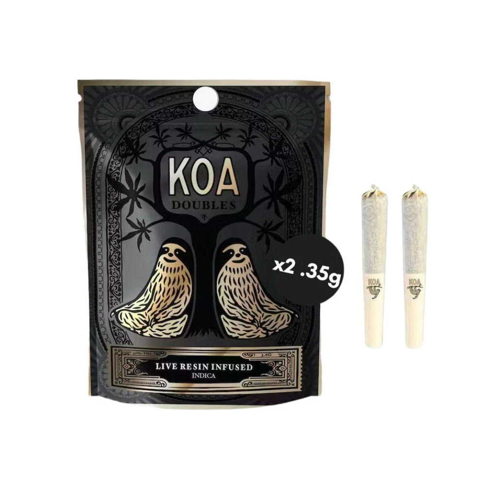 Valor Craft - Koa Infused Preroll 2pk-.35g (Live Resin) - Temple Kush x Sherb Breath Main Image