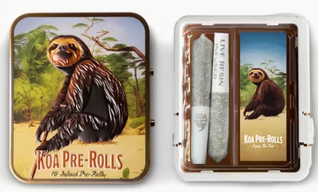 Infused Prerolls - Strawberry Cough - Live Resin - 2PK - .7G