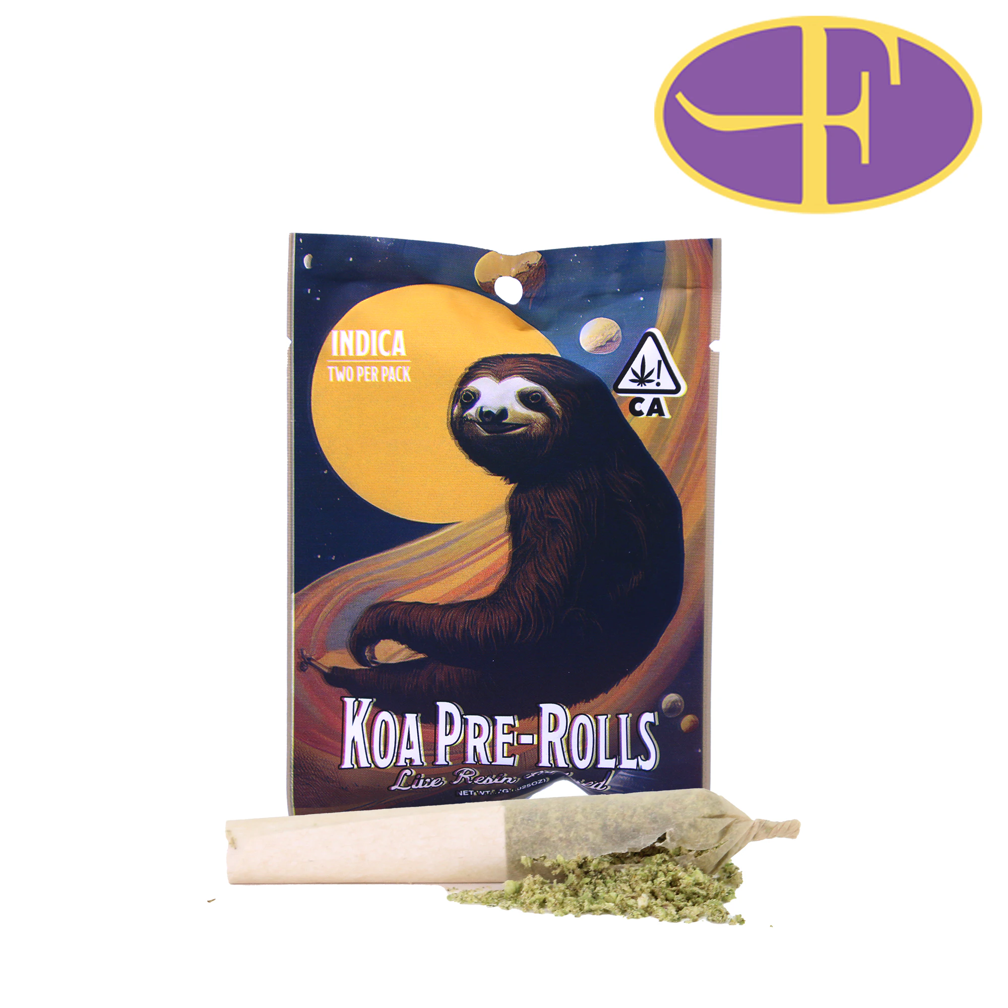 dompen™ & Koa - Noah's Arc Live Resin Infused Pre-Rolls (2pk) Main Image