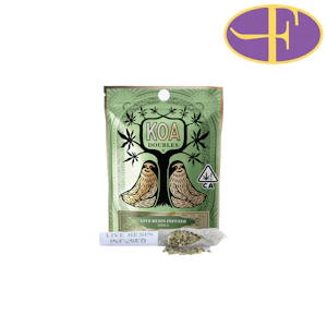 KOA - Tuscan Gelato x Grape Gasoline Live Resin Infused Pre-Rolls (2pk)