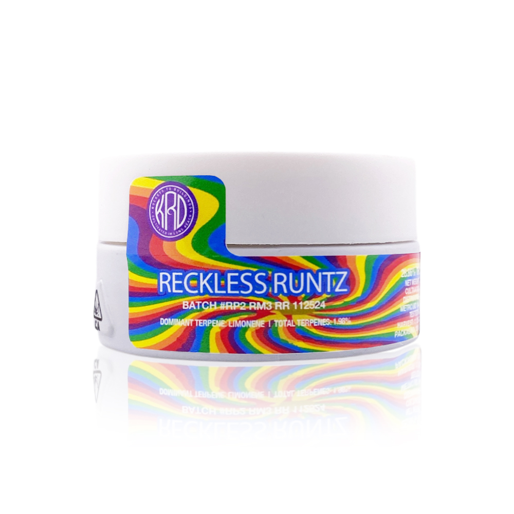KRD - Flower - Reckless Runtz - 3.5G