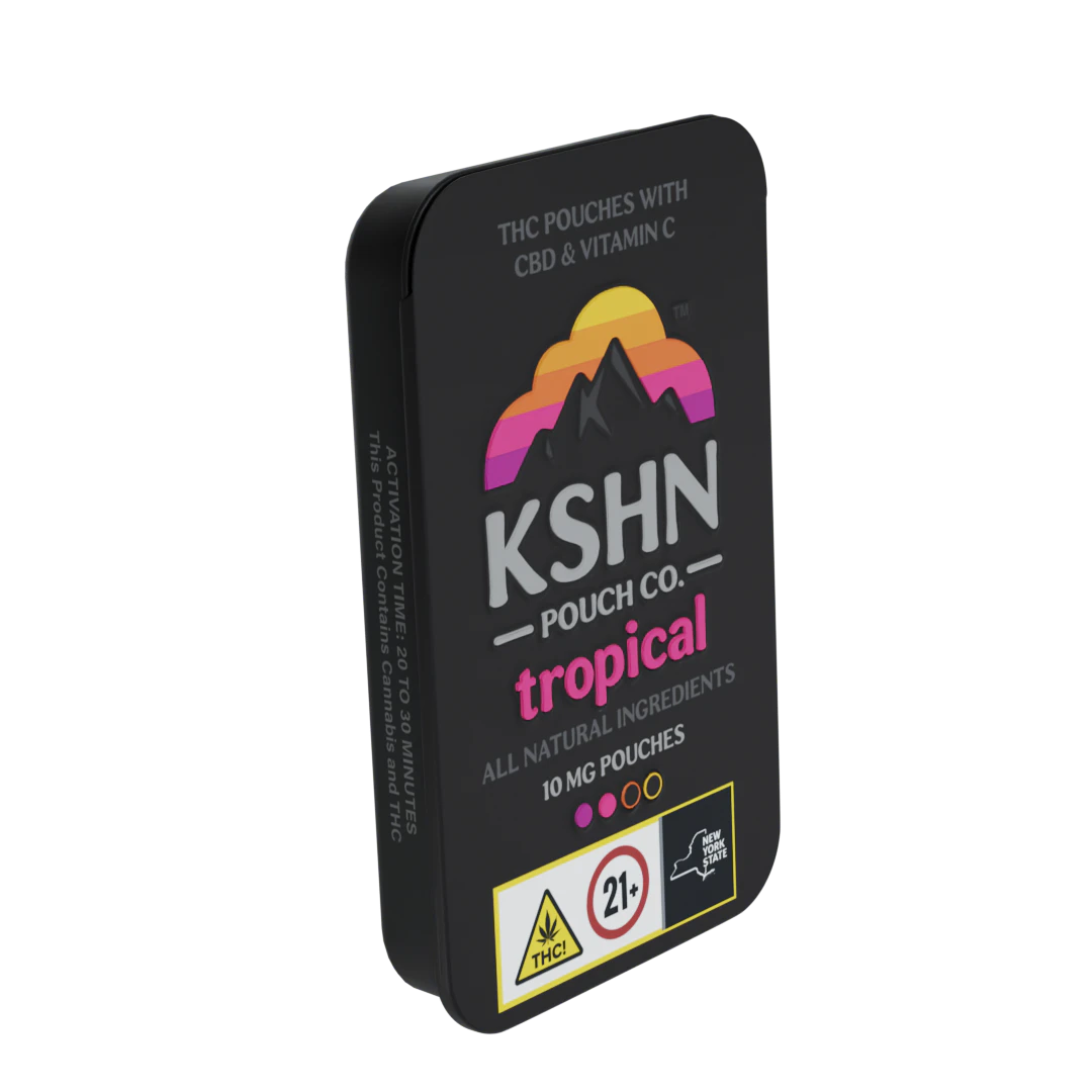 KSHN Pouch CO. - KSHN Pouch CO. - Tropical - 10mg THC x 10ct. - 100mg THC - Edible Main Image