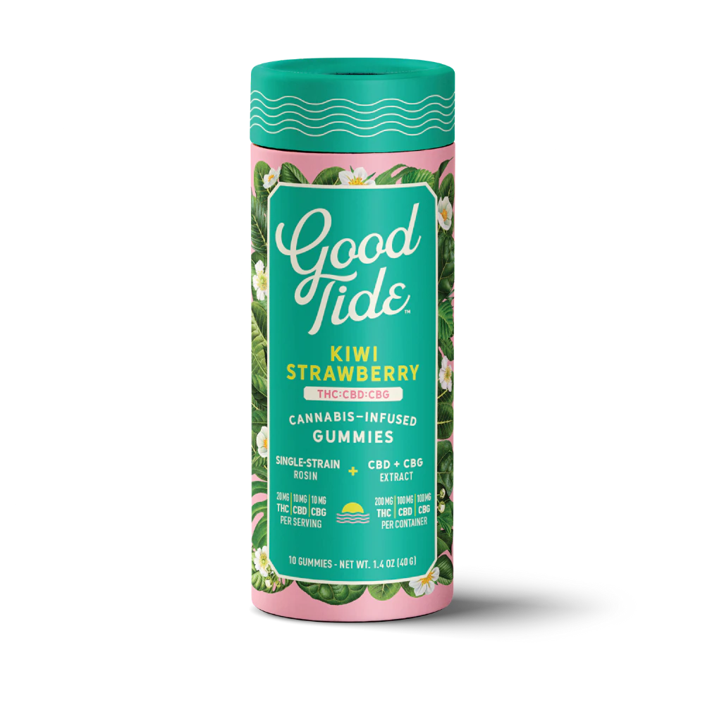 Good Tides - Good Tides - Kiwi Strawberry 2:1:1 CBD+CBG - 200mg Main Image