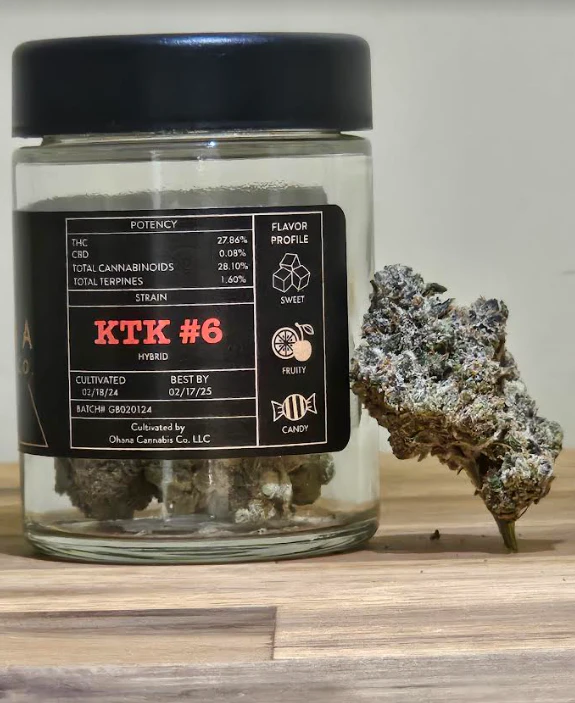 OHANA CANNABIS CO - [Ohana Cannabis Co.] Indoor Flower - 28g - KTK #6 (H) Main Image