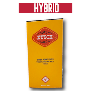 KUSCH - KUSCH - BUFF CHERRY X GRAPE GREASE 0.5 GRAM PRE-ROLL 3 PACK