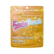 PINEAPPLE INDIVIDUAL GUMMY 100MG - KUSHY PUNCH