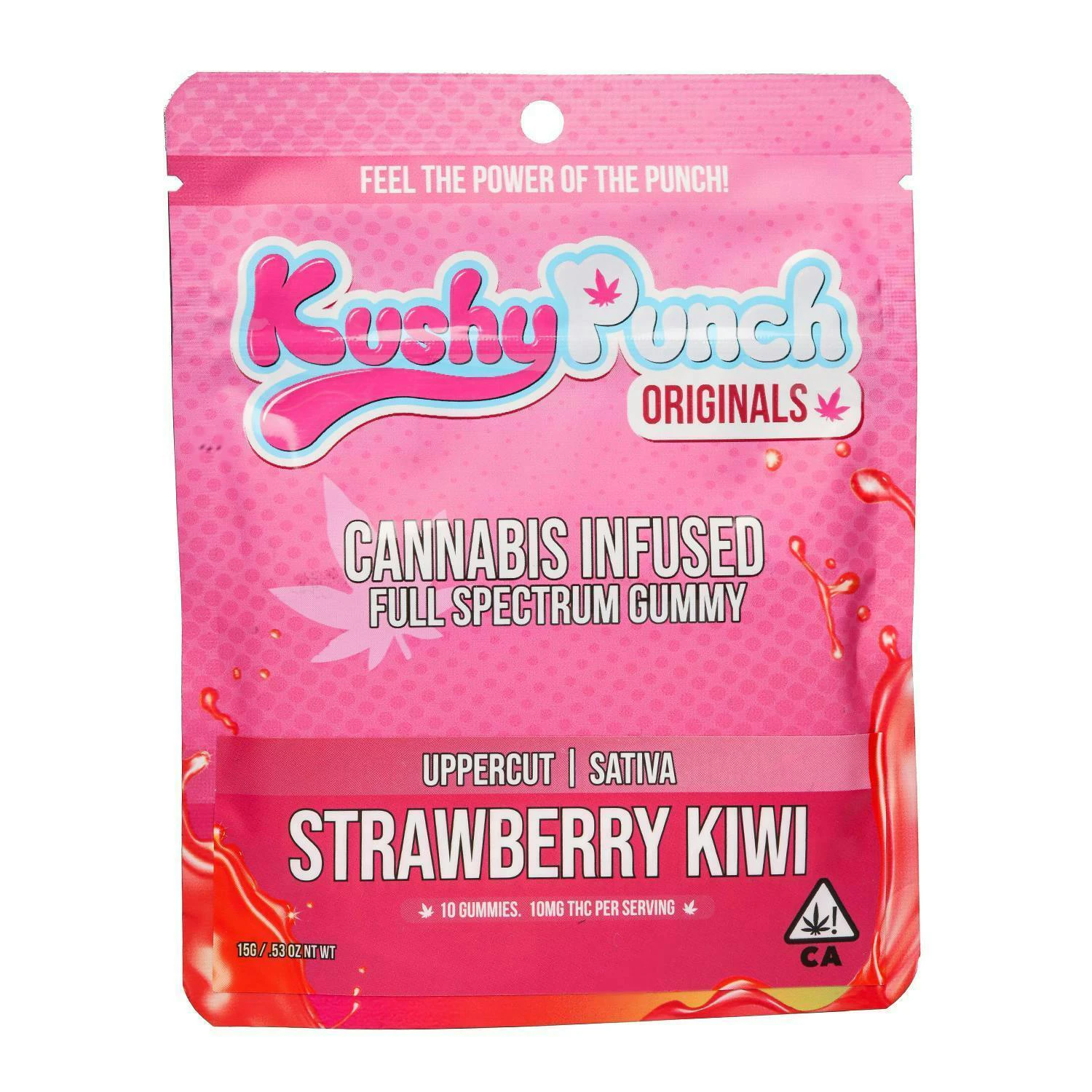 Kushy Punch - Kushy Punch Full Spectrum Gummy Strawberry Kiwi Main Image