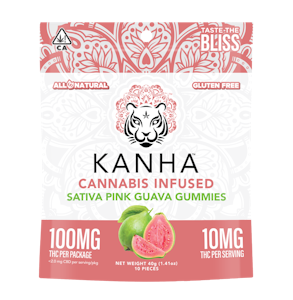KANHA - [Kanha] Gummies - 100mg - Pink Guava (S)
