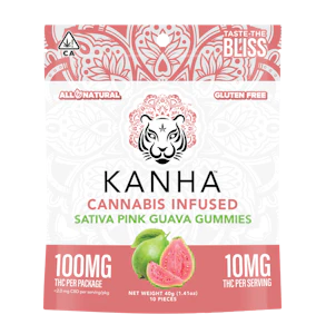 KANHA - [Kanha] Gummies - 100mg - Pink Guava (S)