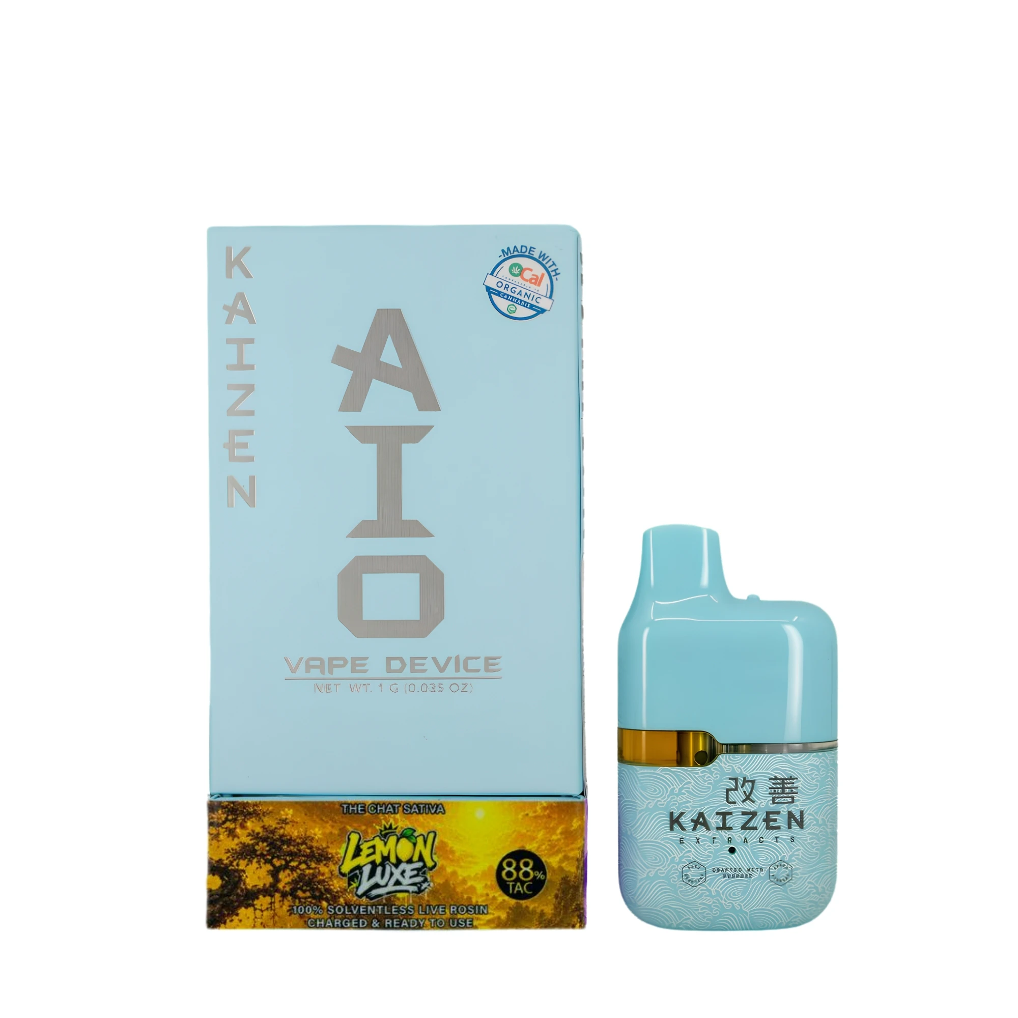 KAIZEN - Kaizen | Lemon Luxe | Live Rosin All In One | [1g] | Hybrid Main Image