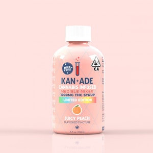KAN-ADE - Kan+Ade - Tincture - Juicy Peach 1000MG