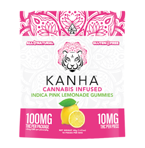 KANHA - [Kanha] Gummies - 100mg - Pink Lemonade (I)