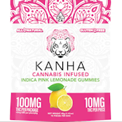 Kanha | Pink Lemonade | Gummies | 100mg 