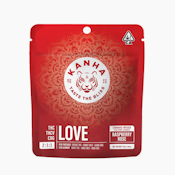 Kanha | Raspberry Rose | Love Gummies | CBG: 5mg x THC: 10g x THCV: 5mg | 100mg 