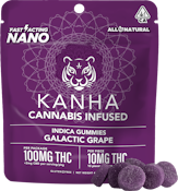 KANHA | GALACTIC GRAPE - 10PK | EDIBLE | 100MG