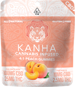 KANHA | CLASSIC PEACH 1:4 THC/CBD - 10PK | EDIBLE
