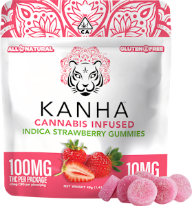 KANHA - KANHA | STRAWBERRY - 10PK | EDIBLE | 100MG